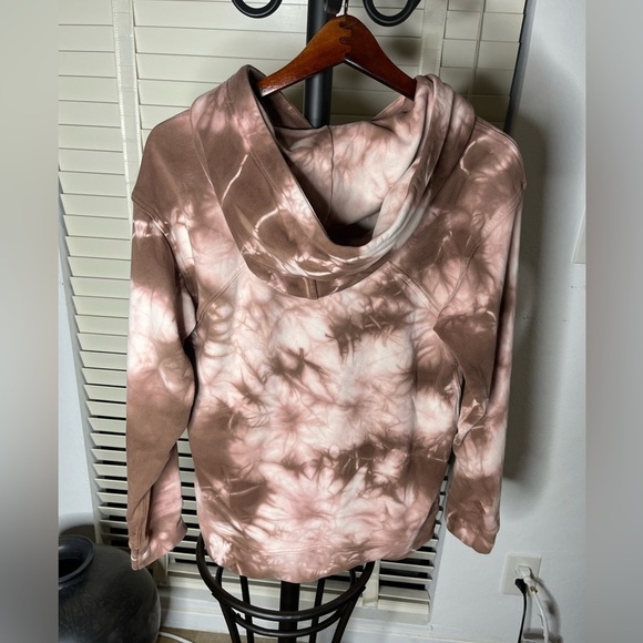 Lululemon All Yours Hoodie Tie Dye Size 6 - Picture 5 of 14
